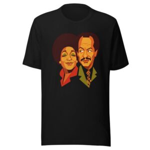 george jefferson weezy retro portrait