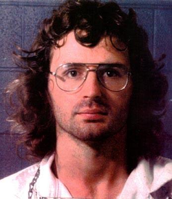 David Koresh 1987 mugshot Branch Davidian cult leader