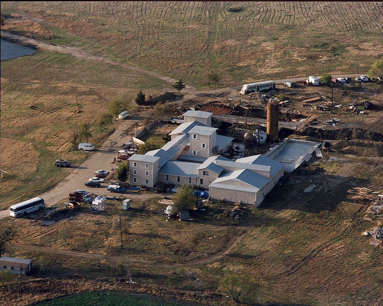 Mount Carmel Center Branch Davidian compound before the 1993 ATF raid
