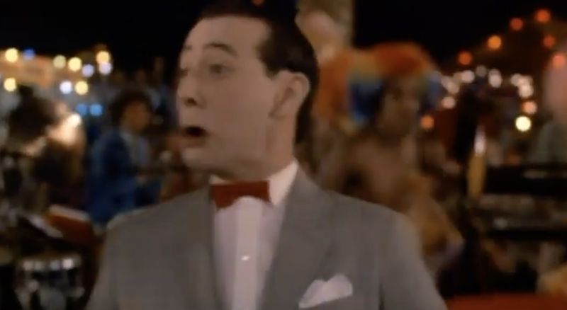 Back to the Beach 1987 Pee-wee Herman performs Surfin Bird cameo