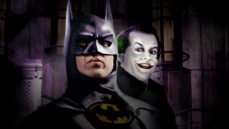 Batman 1989 Tim Burton Michael Keaton Jack Nicholson promotional