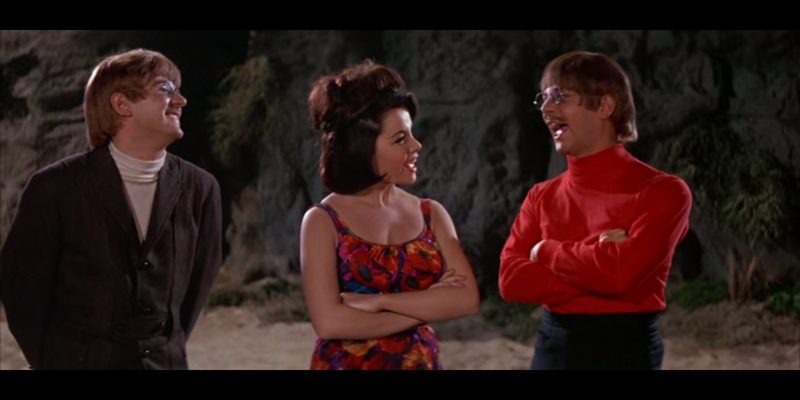 Frankie Avalon in a Bikini Beach 1964 beach party movie scene