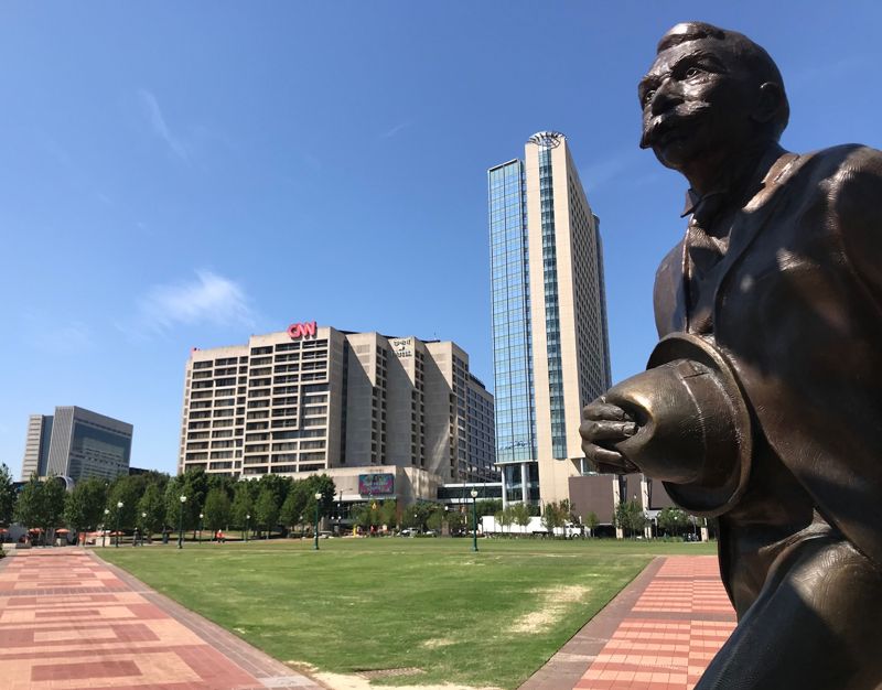 CNN Atlanta headquarters decades after the June 1 1980 launch