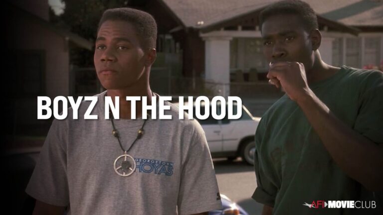 Boyz n the Hood 1991 Cuba Gooding Jr and Morris Chestnut as Tre Styles and Ricky Baker