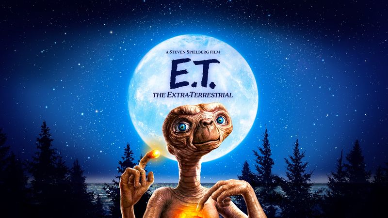 E.T. the Extra-Terrestrial 1982 Steven Spielberg film poster