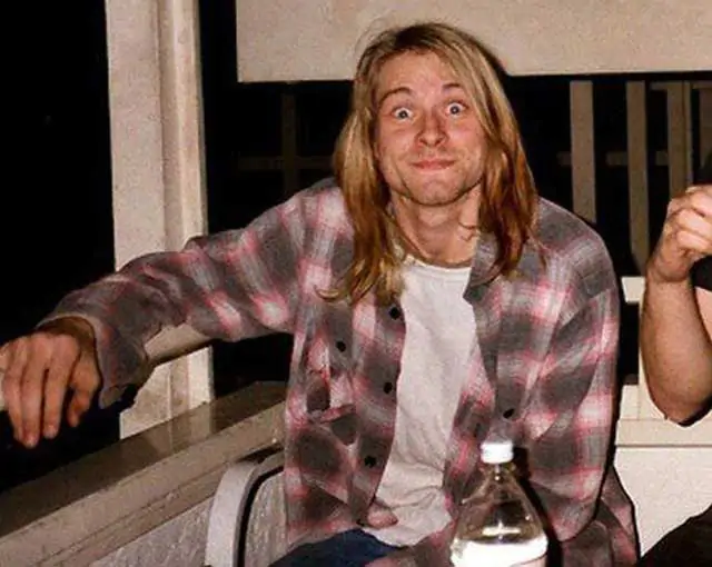 Kurt Cobain flannel shirt