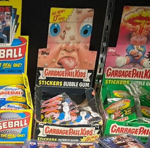 Garbage Pail Kids 1985 Topps wax pack bubble gum