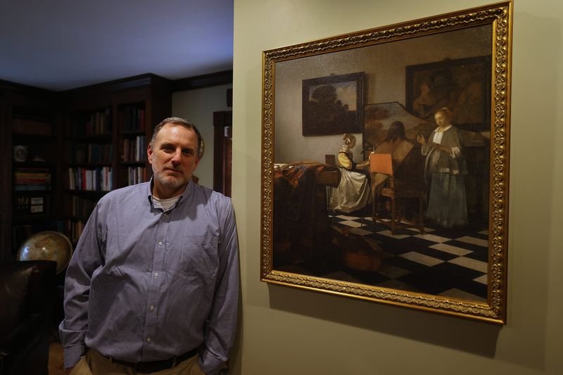 Isabella Stewart Gardner Museum at night, scene of the 1990 art heist