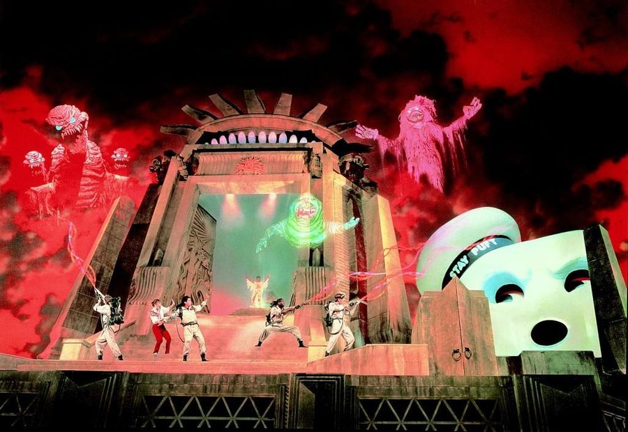 Ghostbusters Spooktacular Universal Studios Florida 1990 Stay Puft Marshmallow Man