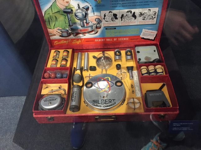 Gilbert U-238 Atomic Energy Lab kit with real uranium ore samples from the 1950s