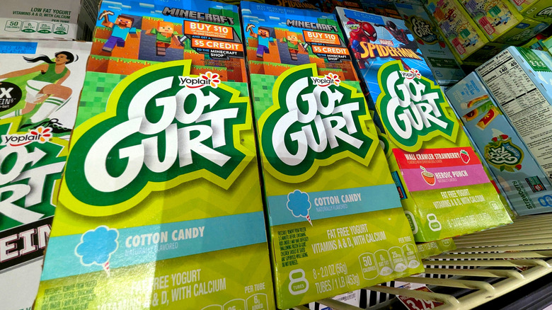 Go-Gurt portable yogurt tube 90s kid snack