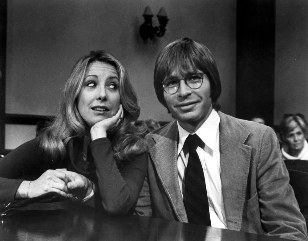 John Denver who testified against the parental advisory sticker proposal at the 1985 PMRC hearings