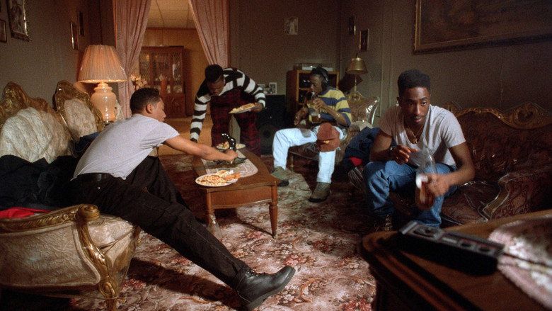 The Juice movie 1992 crew hanging out in a Harlem apartment