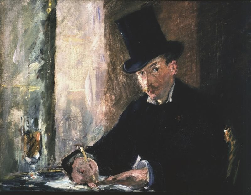 Manet Chez Tortoni painting stolen in the Gardner Museum heist