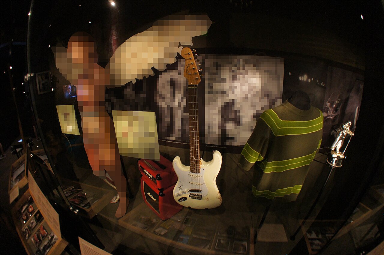 Kurt Cobain cardigan