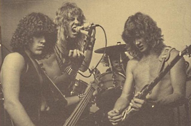 Metallica first concert era live performance 1982 thrash metal