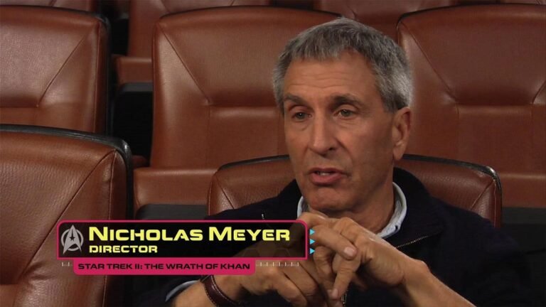 Nicholas Meyer director of Star Trek II The Wrath of Khan