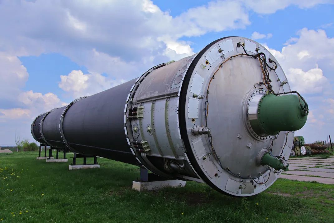 Soviet SS-18 Satan ICBM in silo Cold War nuclear arsenal dead hand system
