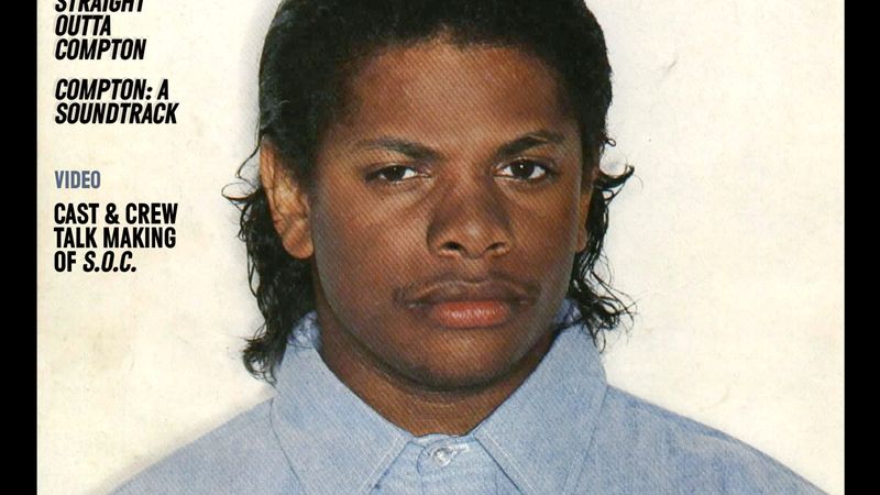 Eazy-E NWA Straight Outta Compton portrait