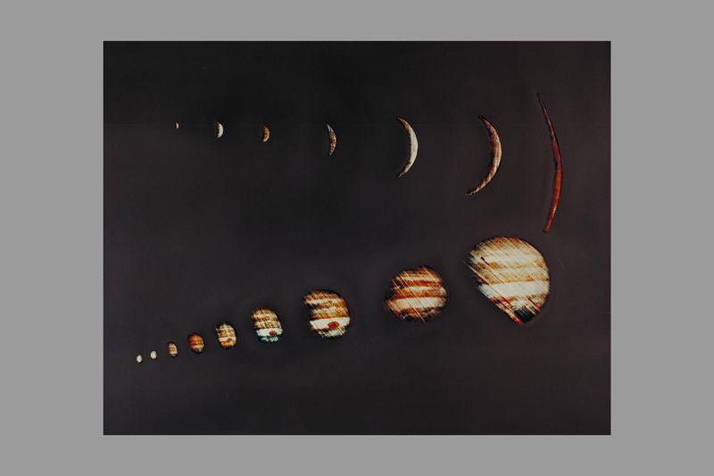 Pioneer 10 real Jupiter approach photo sequence 1973