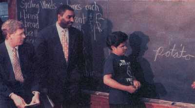 Potato misspelling 1992 iconic photo of the chalkboard moment