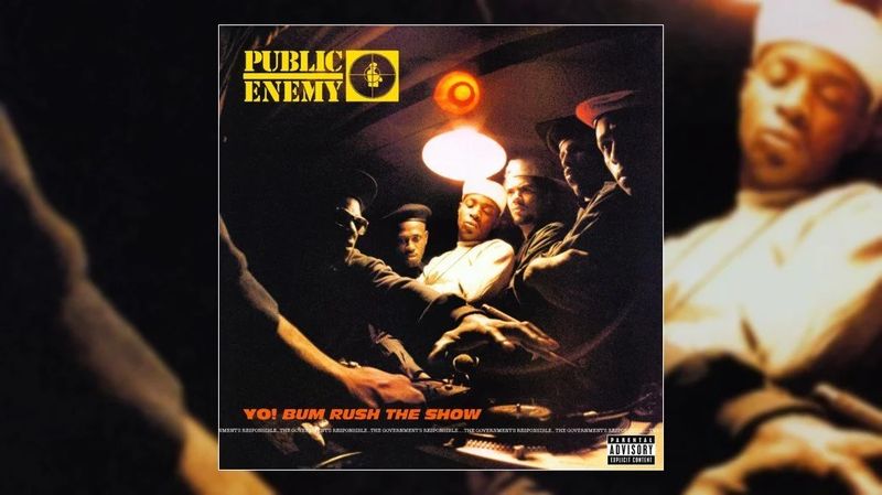 Public Enemy debut album Yo Bum Rush the Show released 1987 on Def Jam Recordings