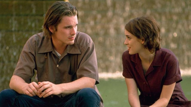 r/OldSchoolCool - Ethan Hawke & Winona Ryder in Reality Bites (1994)
