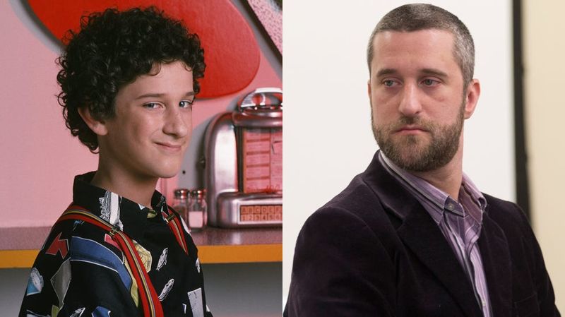 Dustin Diamond as Screech Powers then and now