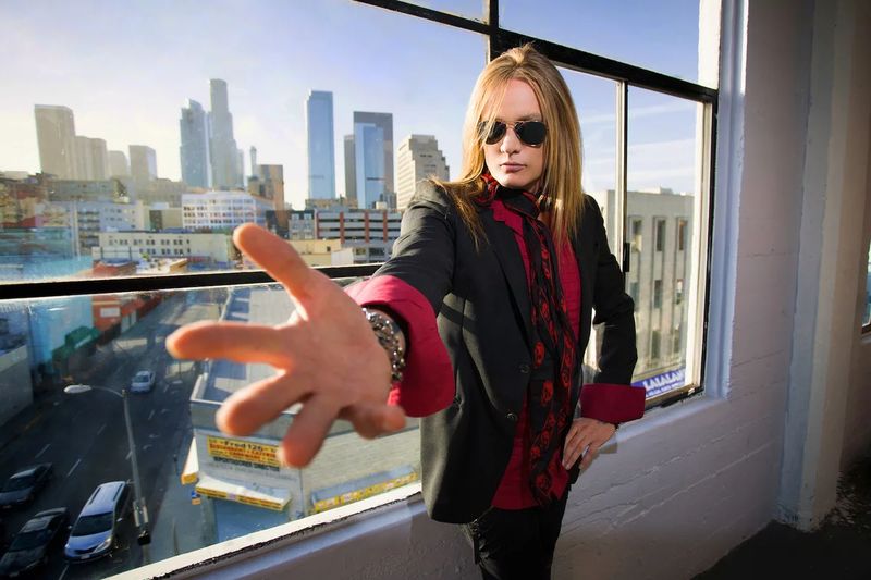 Sebastian Bach Skid Row 1989 hair metal frontman