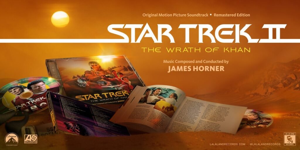 Star Trek II The Wrath of Khan 1982 movie hero art