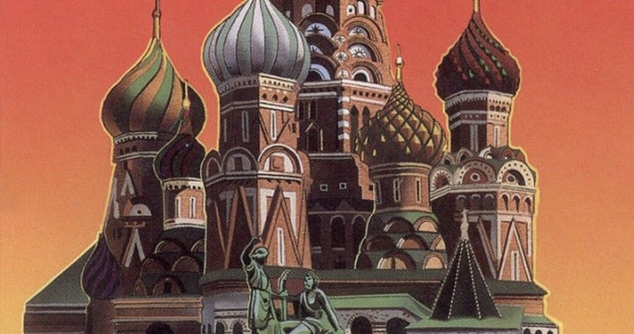 Tengen Tetris NES 1989 box art Saint Basil Cathedral