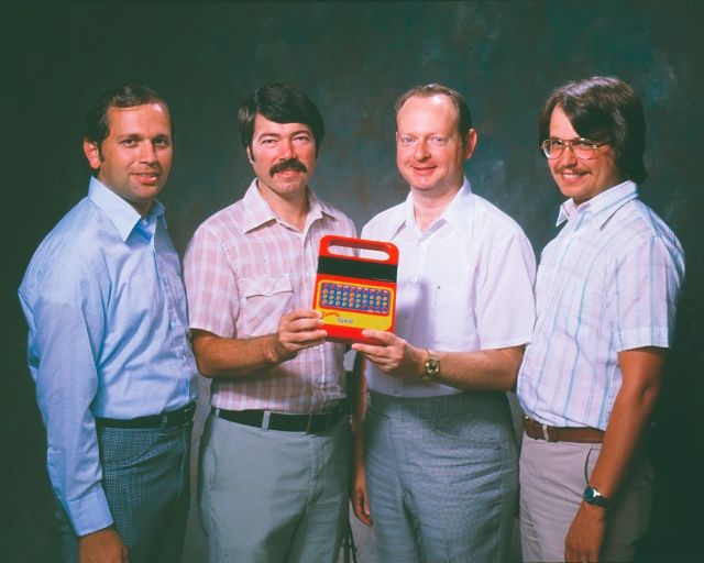Texas Instruments Speak and Spell engineering team Paul Breedlove Richard Wiggins Larry Brantingham Gene Frantz