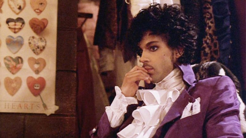 The Kid in the First Avenue dressing room in Purple Rain 1984