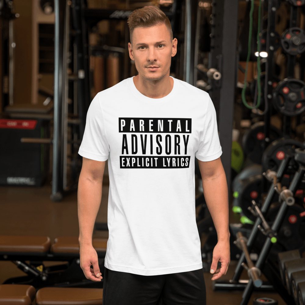 Parental Advisory Explicit Lyrics T-Shirt - 90s Hip Hop Icon