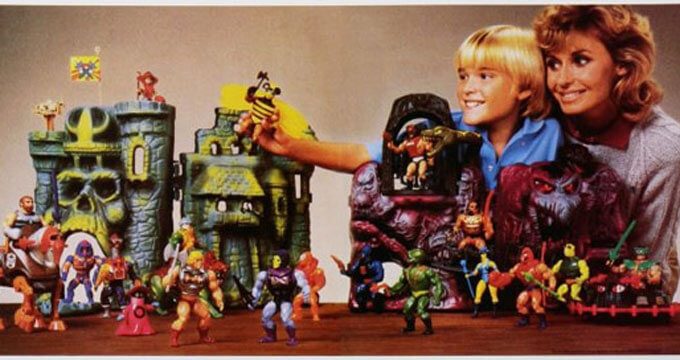 Vintage 80s toys worth a fortune today - He-Man Masters of the Universe Castle Grayskull collection