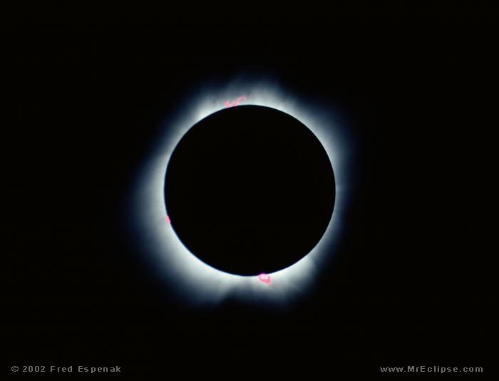 Inner corona and prominences of the July 11 1991 total solar eclipse
