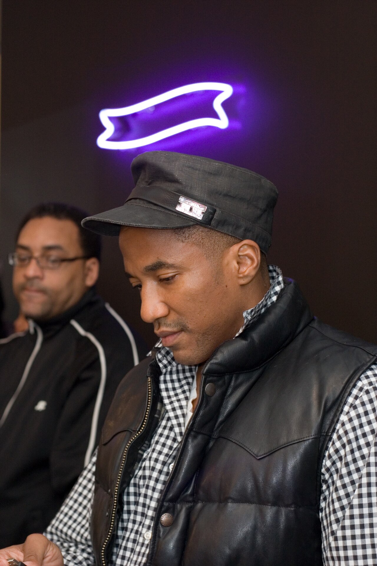 Q-Tip of A Tribe Called Quest, architects of The Low End Theory and Midnight Marauders