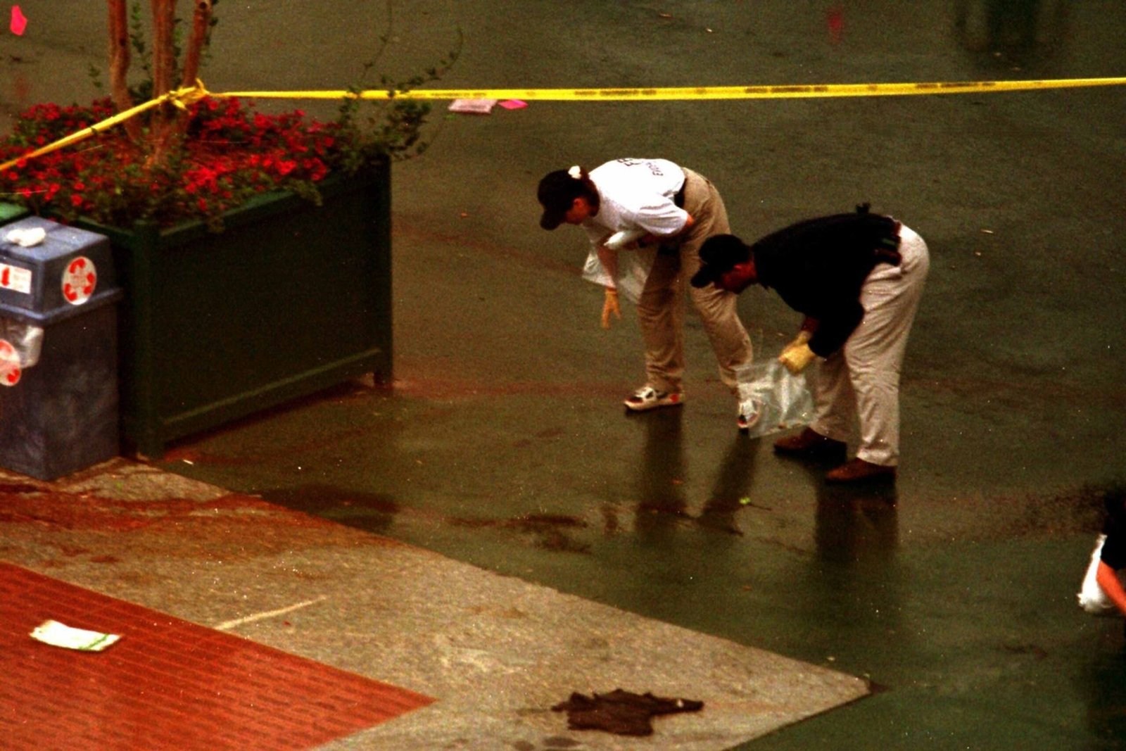 Centennial Olympic Park bombing scene 1996 Atlanta Summer Olympics