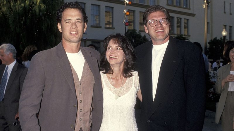 Tom Hanks Sally Field and Robert Zemeckis at the Forrest Gump 1994 premiere