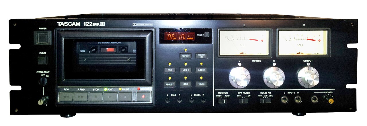 cassette tape deck