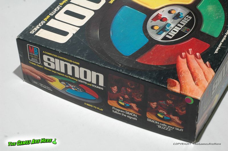 How to play the Simon game instructions on box