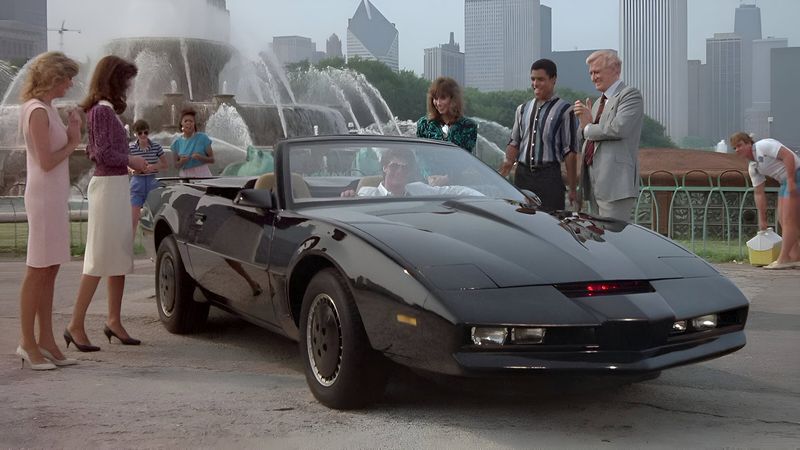 KITT convertible Super Pursuit Mode in later Knight Rider seasons