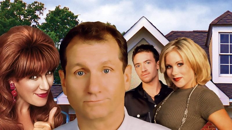 Married with Children tv show Bundy family Al Peg Kelly Bud Fox promotional