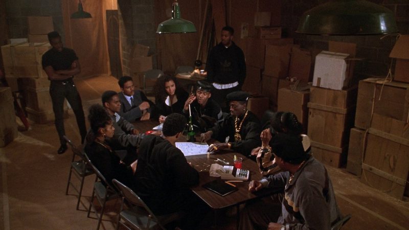 New Jack City Cash Money Brothers crew meeting around a table