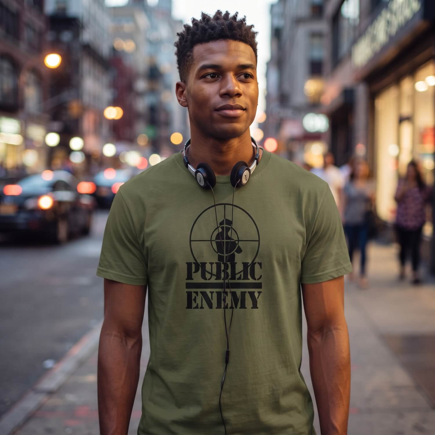Public Enemy hip hop logo T-shirt