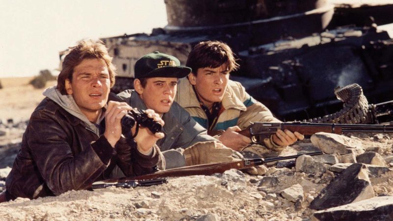 Red Dawn 1984, the first movie released with a PG-13 rating