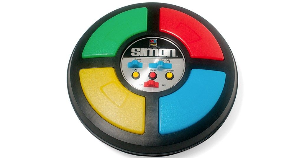 Simon game 1978 Milton Bradley electronic memory toy