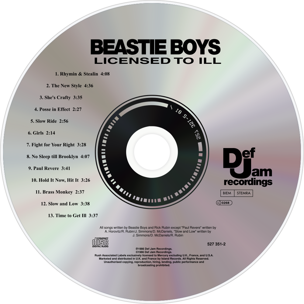Beastie Boys Licensed Ill