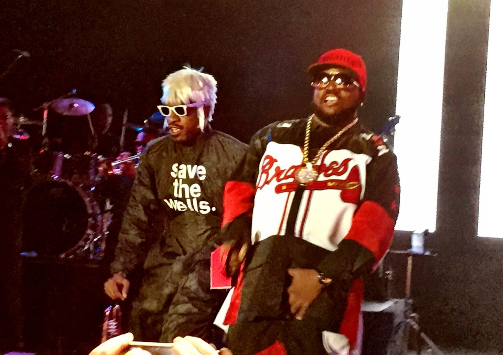 OutKast — André 3000 and Big Boi performing live in 2014, reuniting the duo that defined the Southern golden age of hip hop