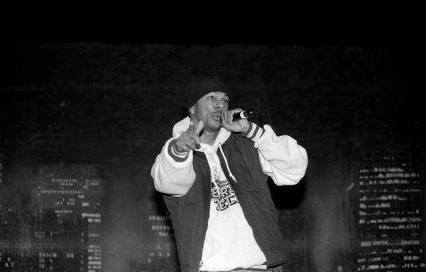Rapper Common Sense performs at the Regal Theater in Chicago, Illinois in November 1992.